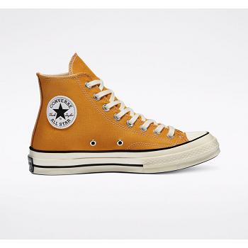 Converse Chuck 70 Hi Oranzove - Damske Vysoké Tenisky